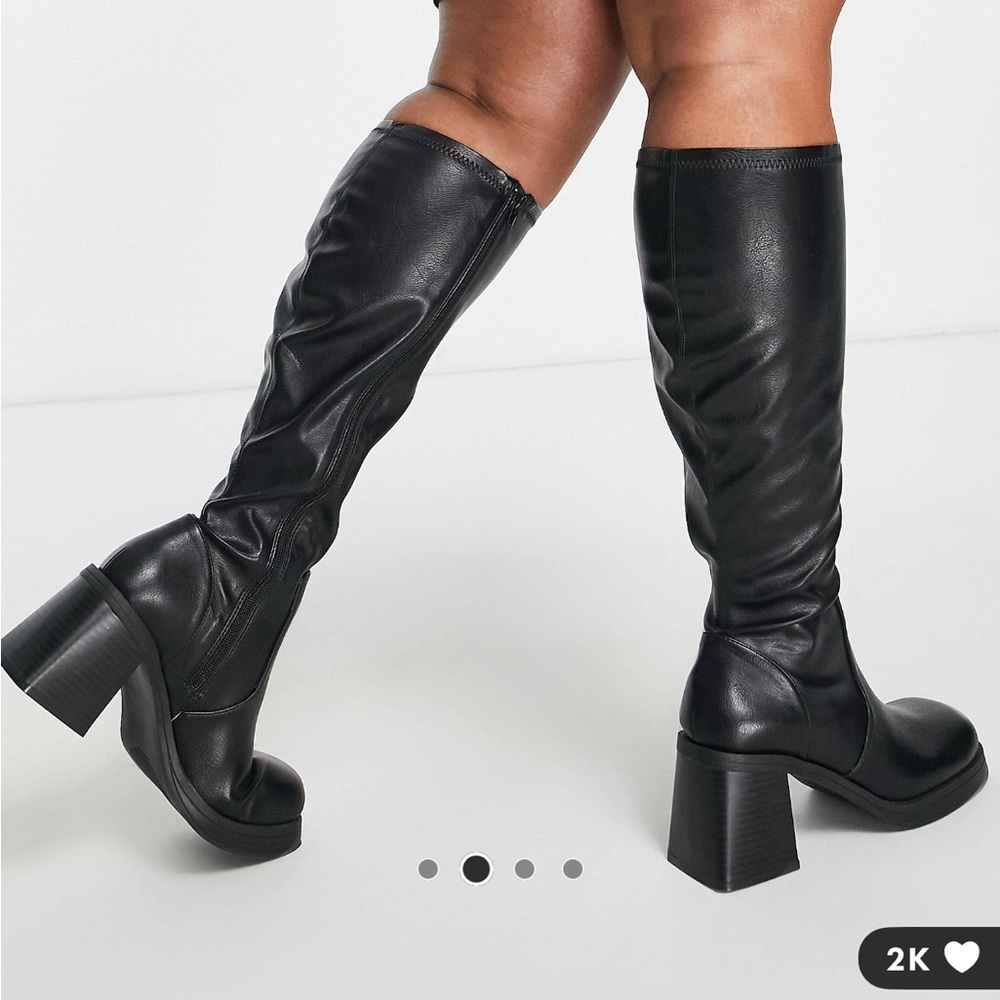 ASOS Curve Knee Boots